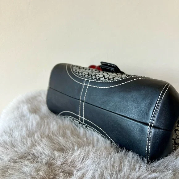 Coach Black Interior Leather Patch Bag - Picture 3 of 5